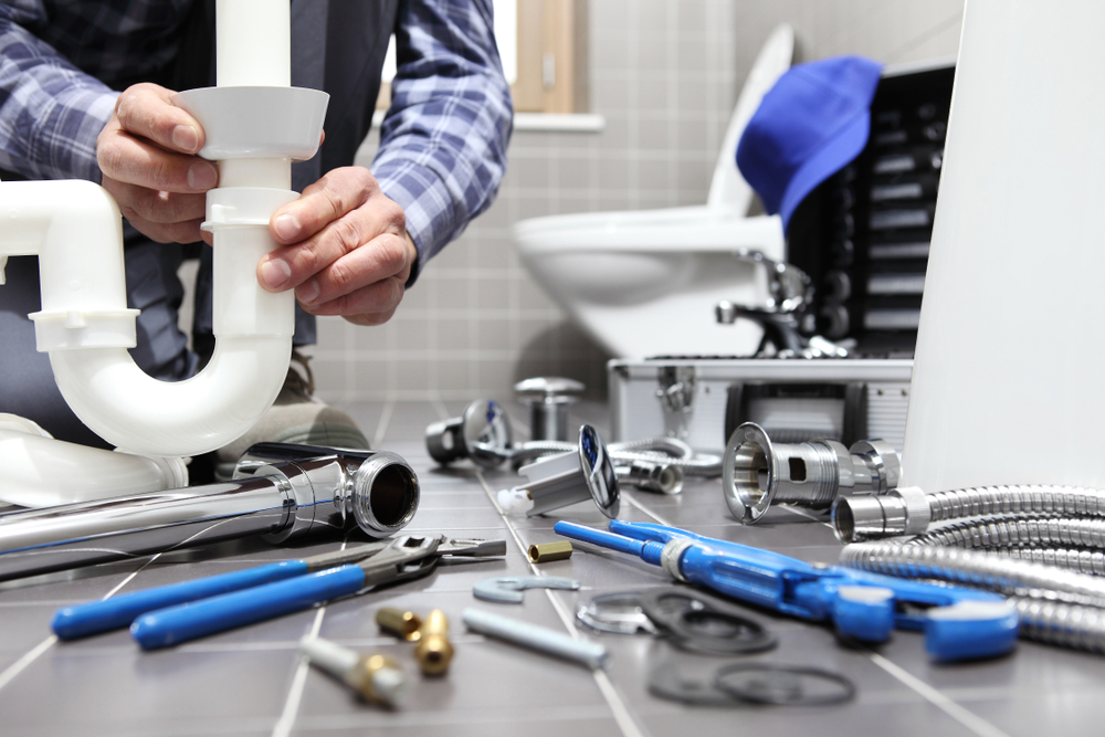 Residential plumbing service