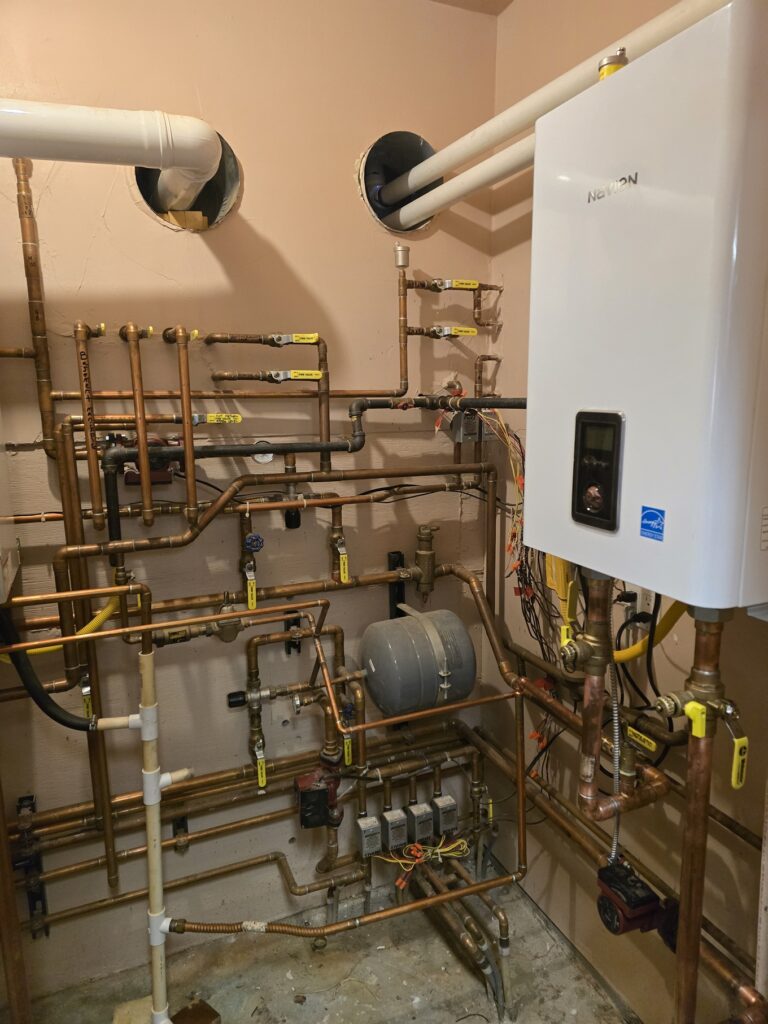 Tankless water heater service