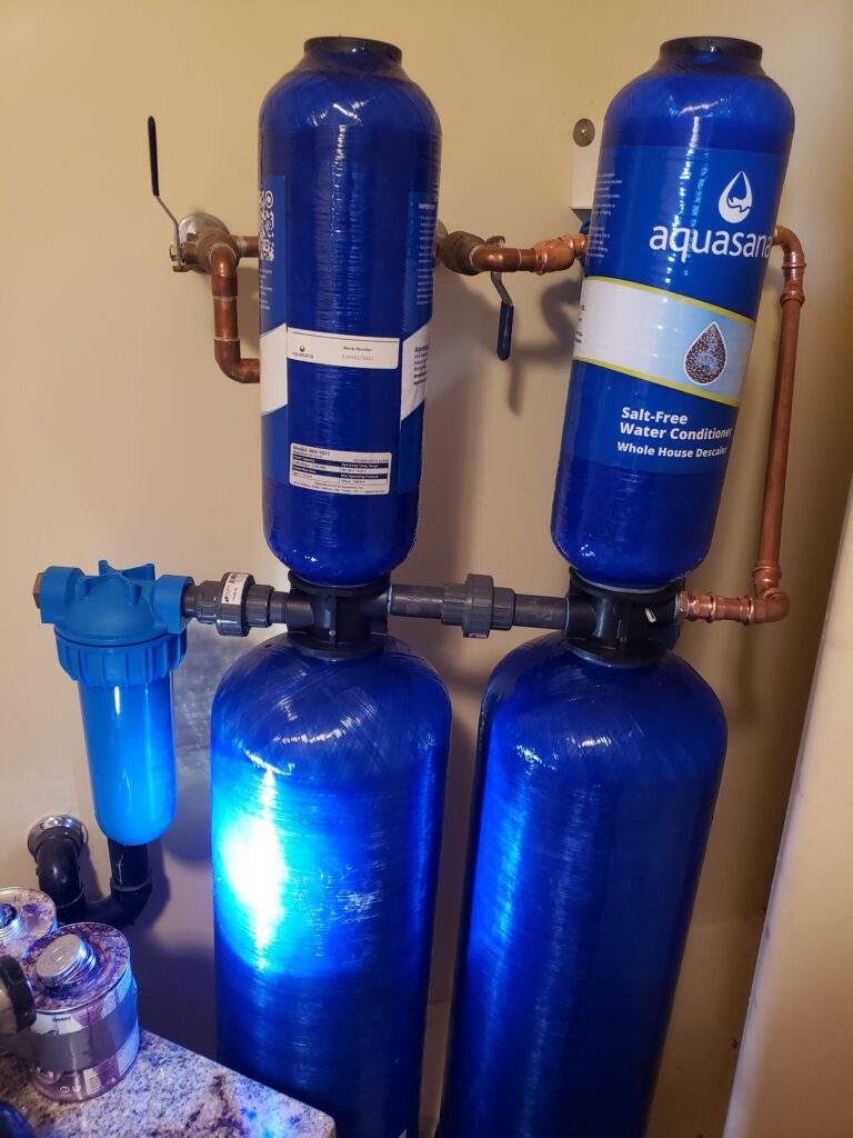 Water filtration system service